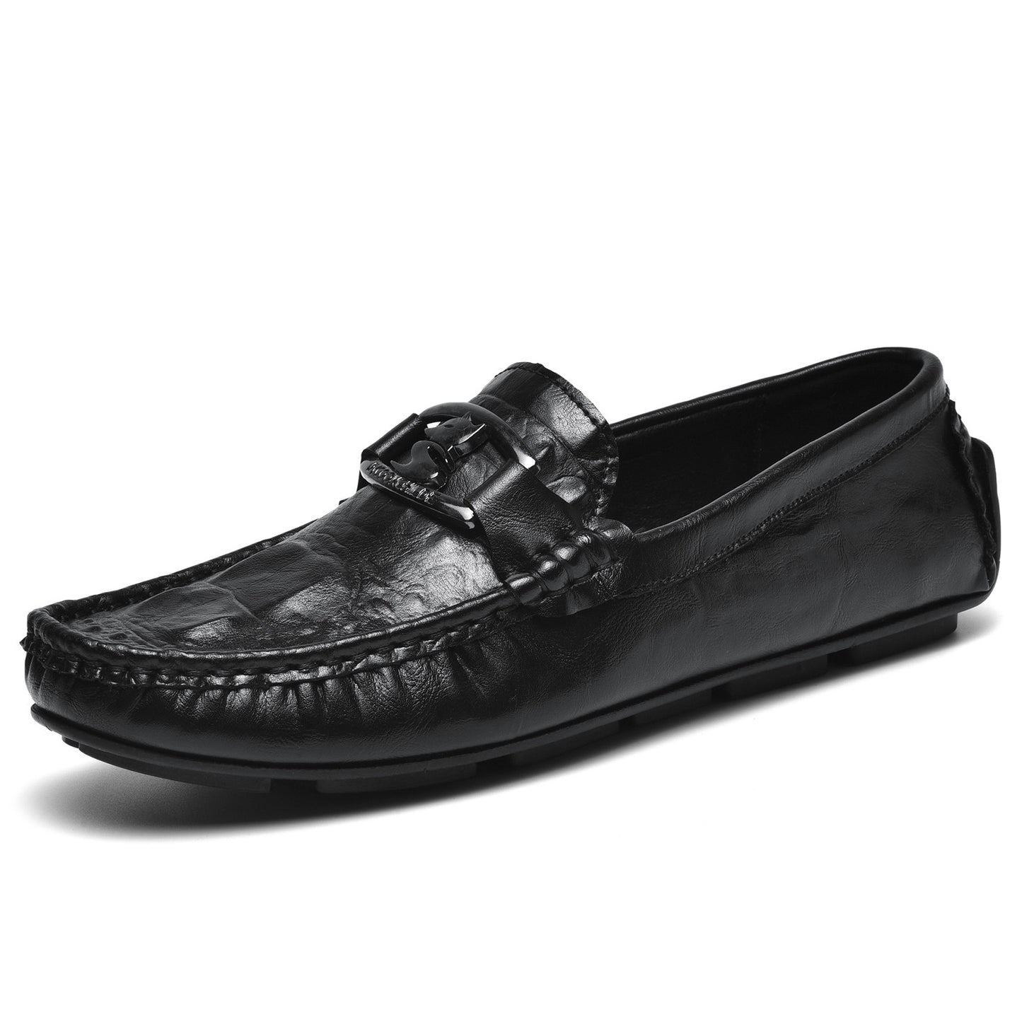 Men's Crocodile Leather Loafers