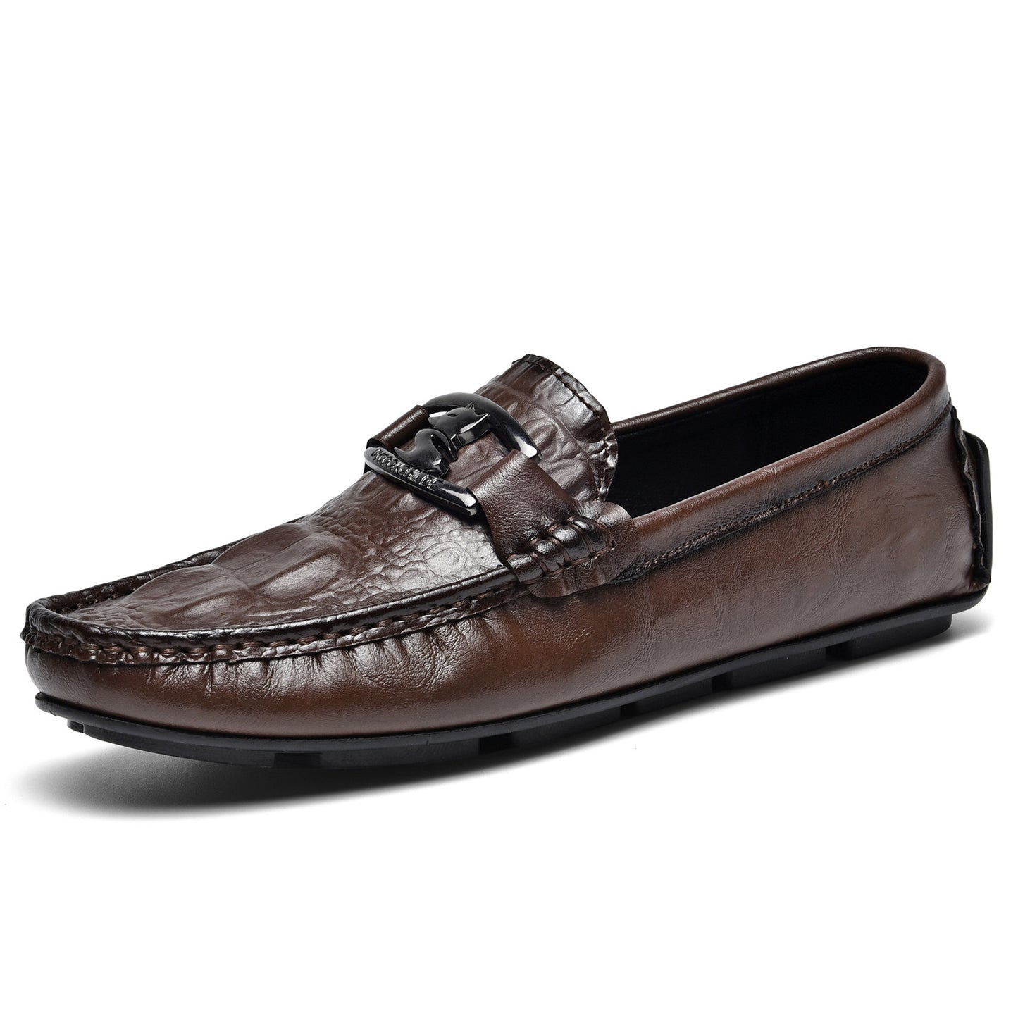 Men's Crocodile Leather Loafers