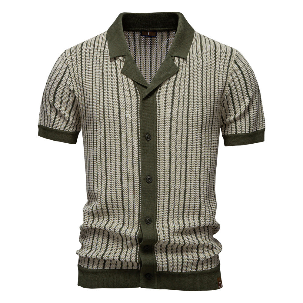 Men's Knitted Fashion Tops