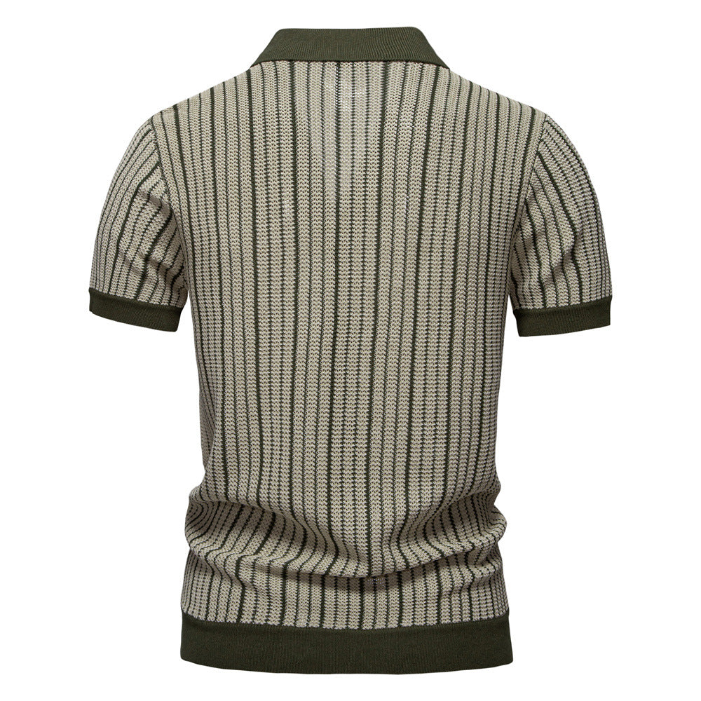 Men's Knitted Fashion Tops
