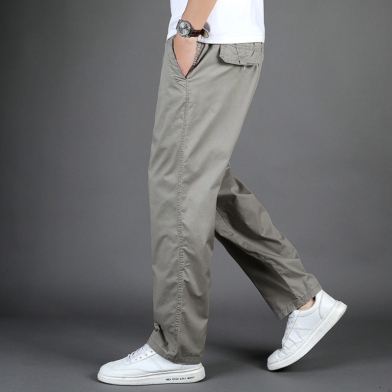 Men's Cotton Casual Long Pants