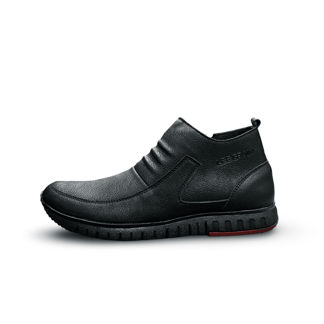 Men's Casual Side Chain Leather Shoes