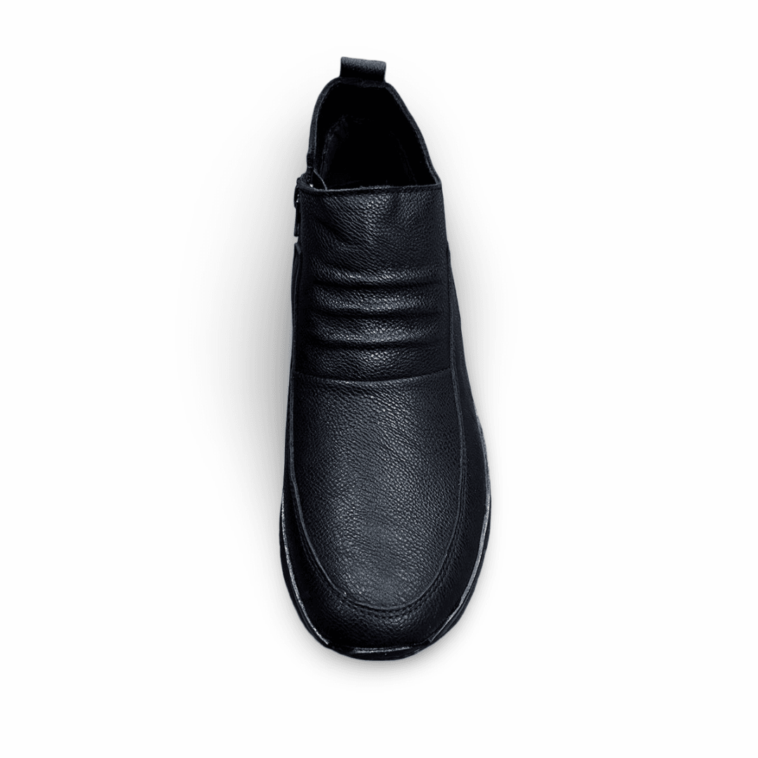 Men's Casual Side Chain Leather Shoes