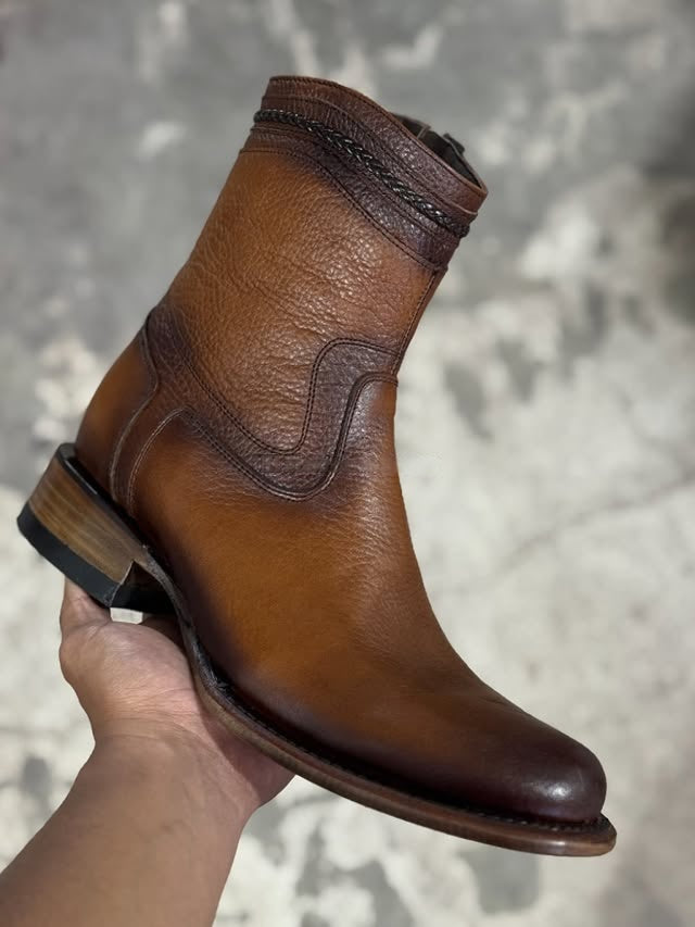 Men's Pointed Toe Western Cowboy Boots