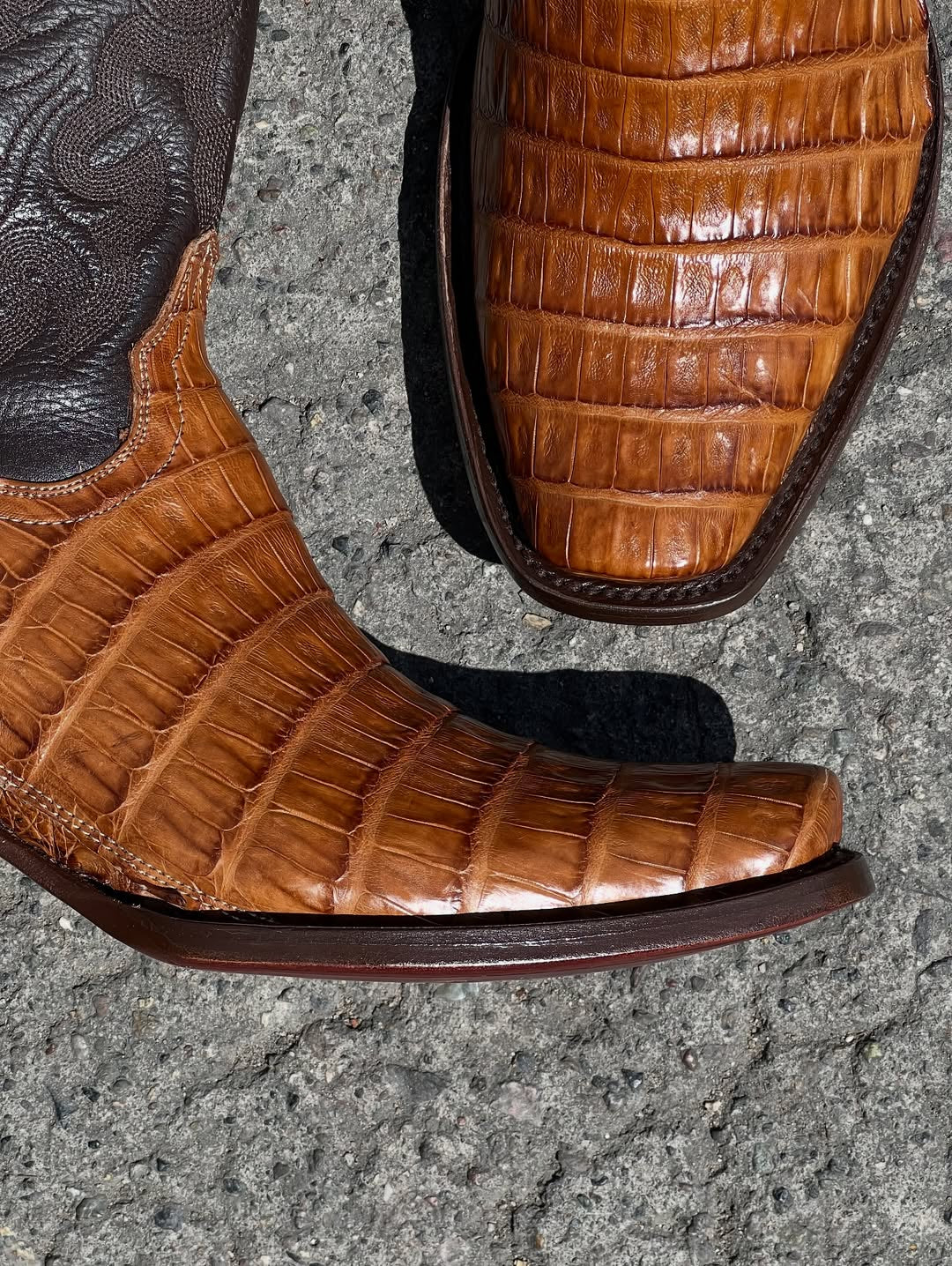 Men's Narrow Square Toe Cowboy Boots