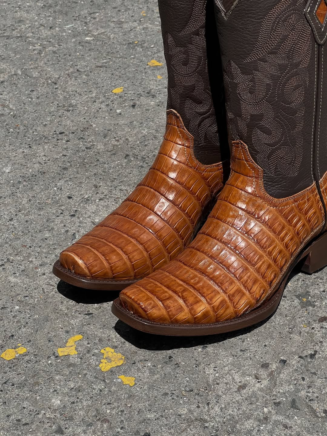 Men's Narrow Square Toe Cowboy Boots
