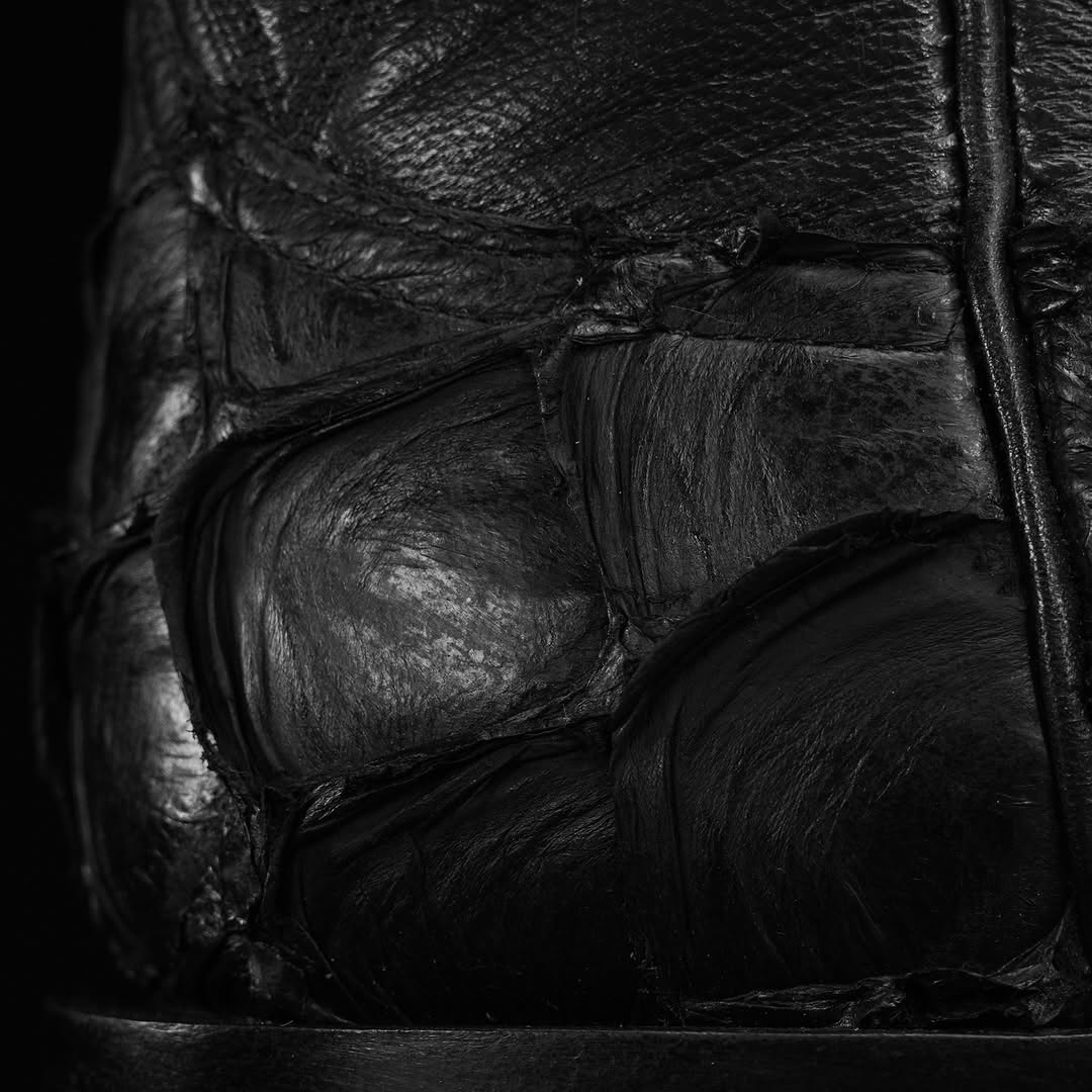 Men's Square Toe Pirarucu Skin Boots