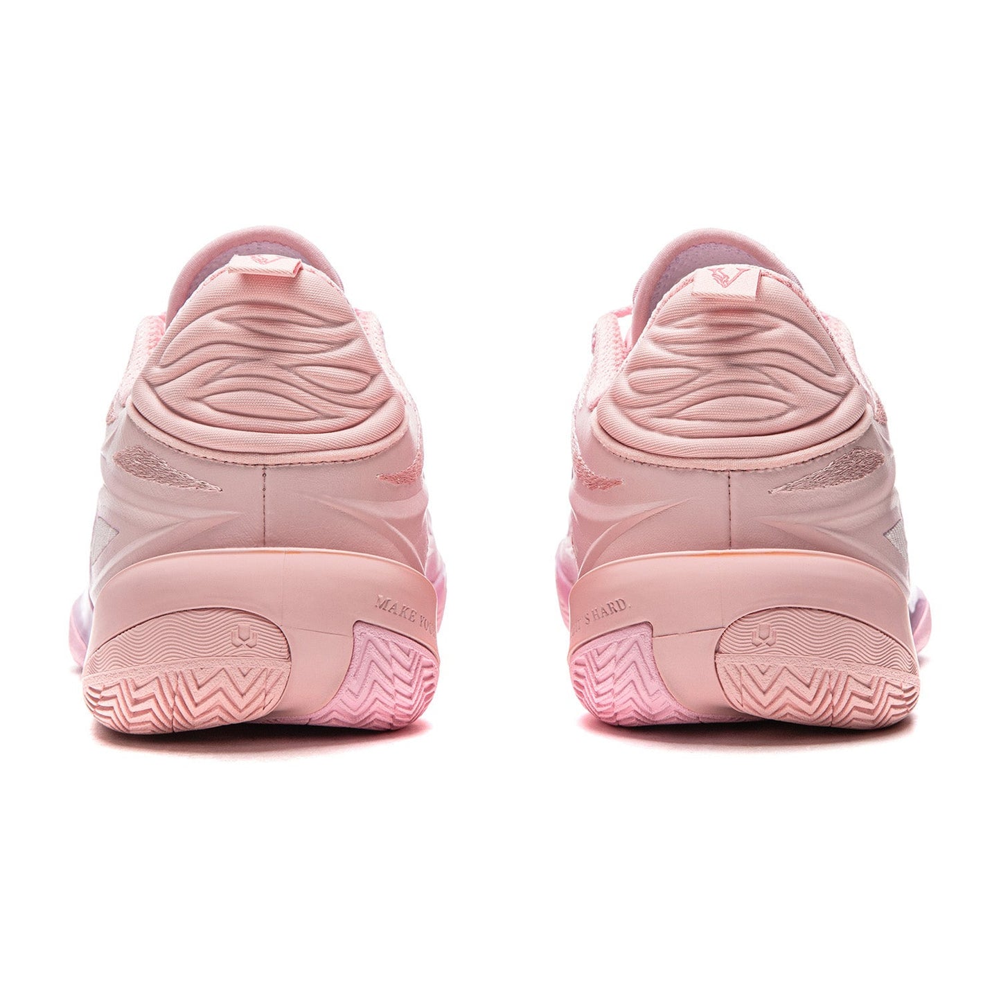 Pink Wave Pattern Fashion Basketball Shoes