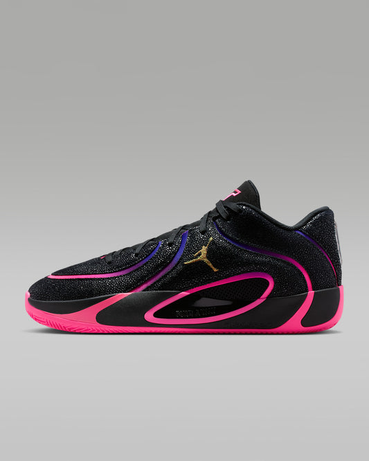 Men's Stylish Pink Gradient Vibrant Hoops Sneakers