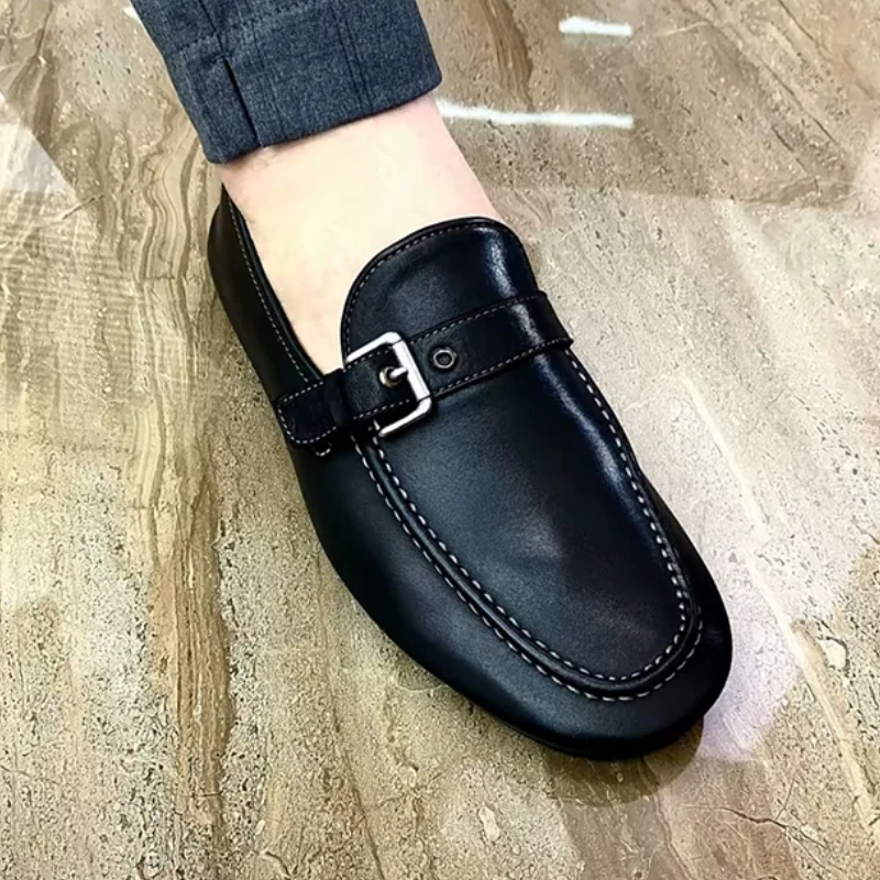 Vintage Casual Leather Loafers