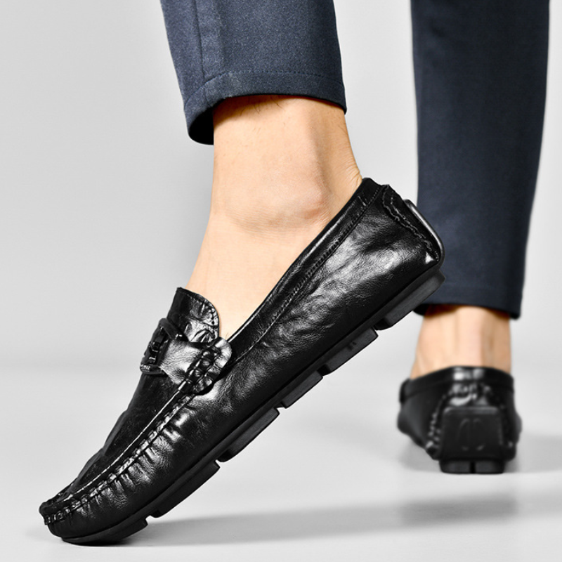 Men's Crocodile Leather Loafers