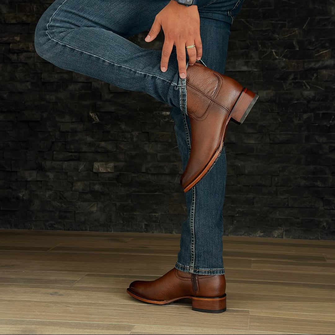 Italian Handmade Leather Ankle Boots