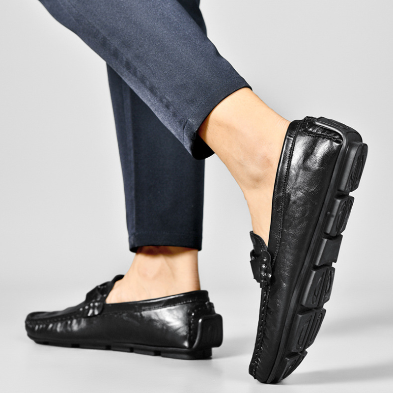 Men's Crocodile Leather Loafers