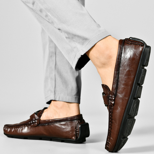 Men's Crocodile Leather Loafers