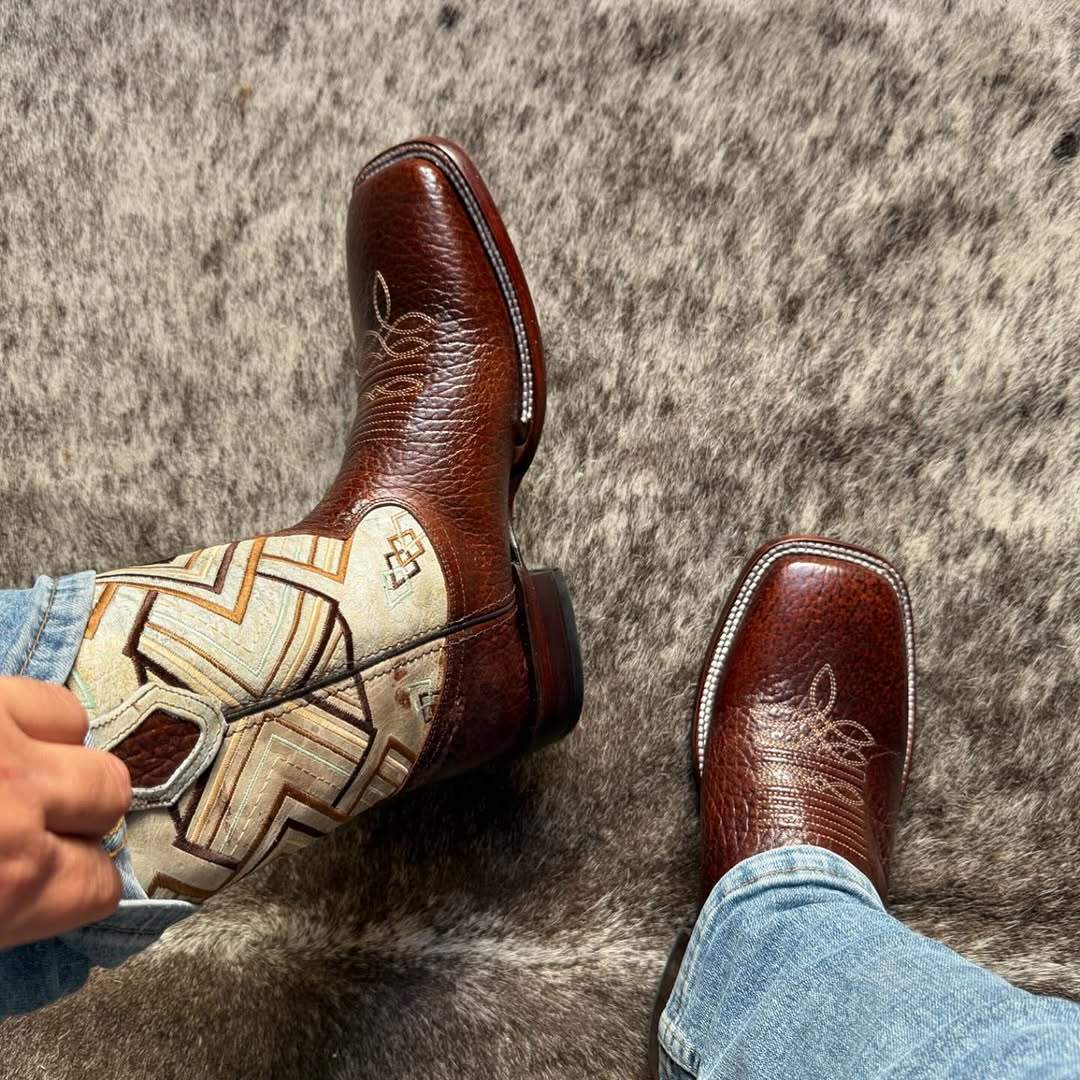 New Texas Square Toe Western Cowboy Boots