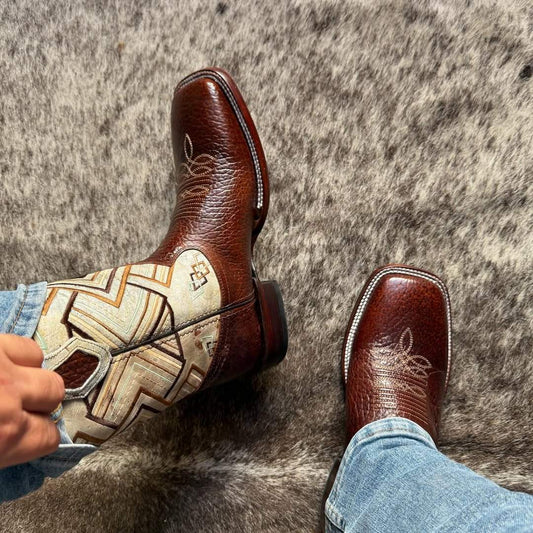 New Texas Square Toe Western Cowboy Boots