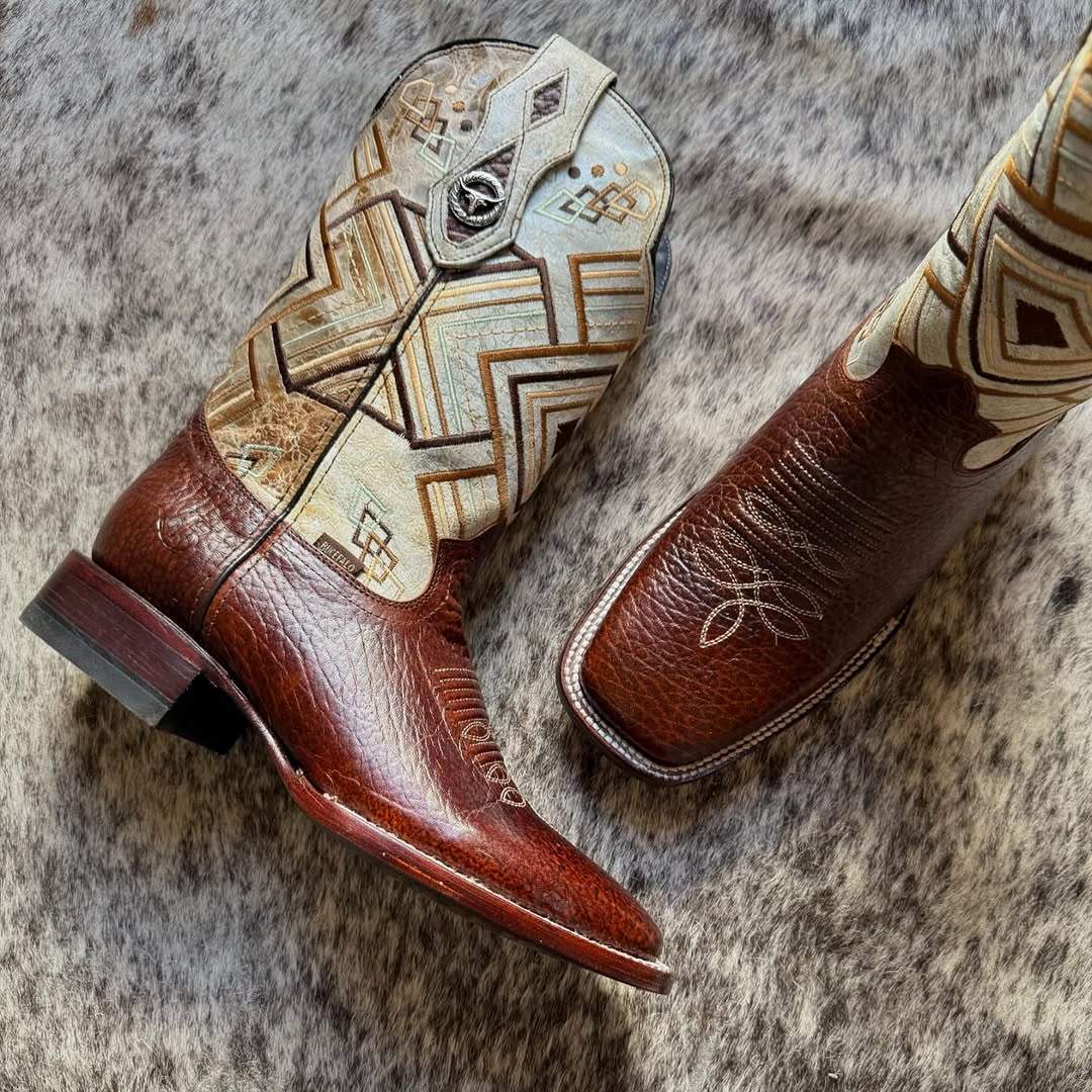 New Texas Square Toe Western Cowboy Boots