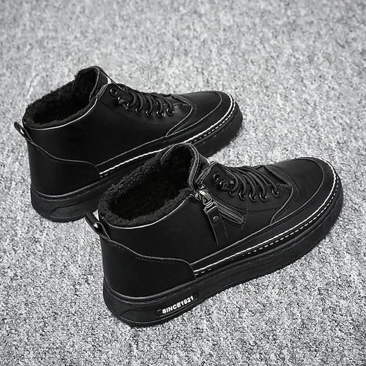 Men's Fleece lined Casual Classic Outdoor Boots