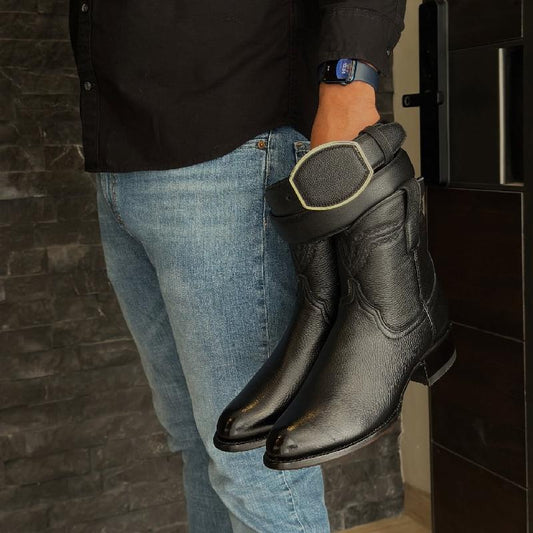 Italian Handmade Leather Ankle Boots