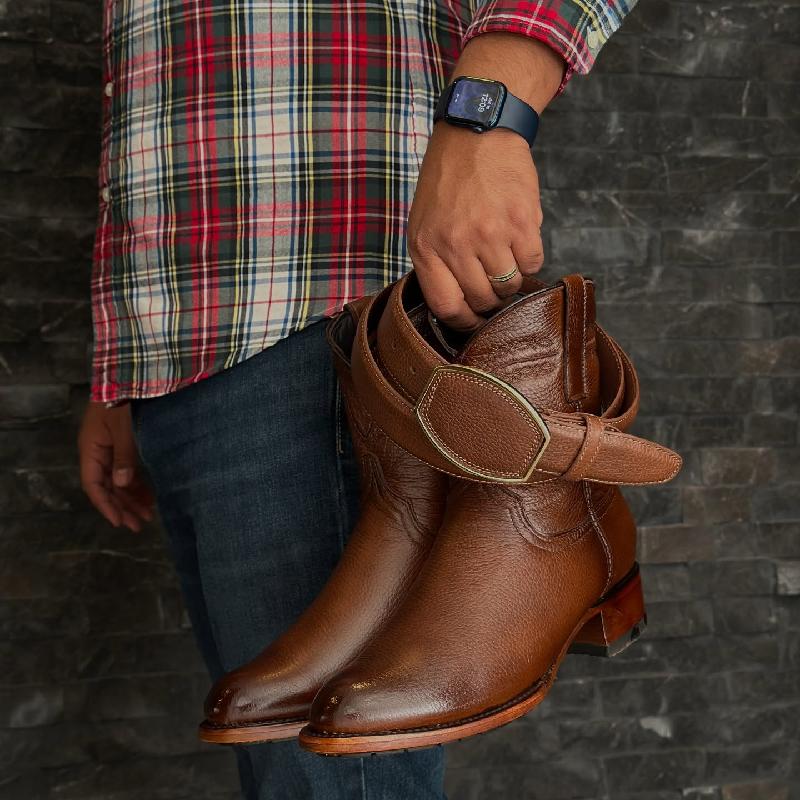 Italian Handmade Leather Ankle Boots
