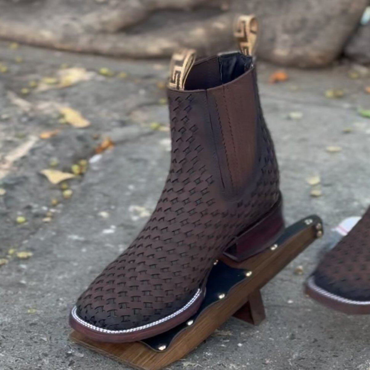 Men's Leather Square Chelsea Boots(Buy 2 Free Shipping🔥)