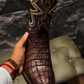 Men's Brown Pointed Toe Embroidered Boots