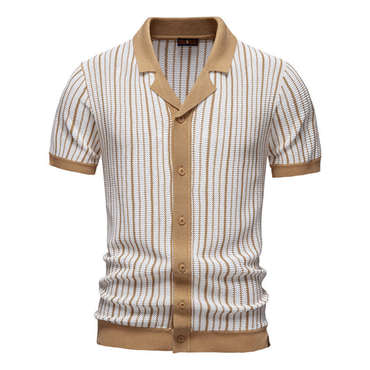 Men's Knitted Fashion Tops