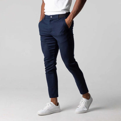 Men's Casual Pants New Style All-Season Breathable Trousers
