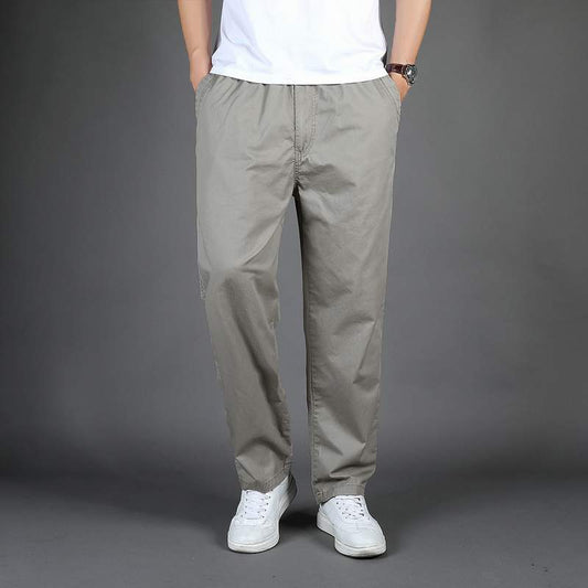 Men's Cotton Casual Long Pants