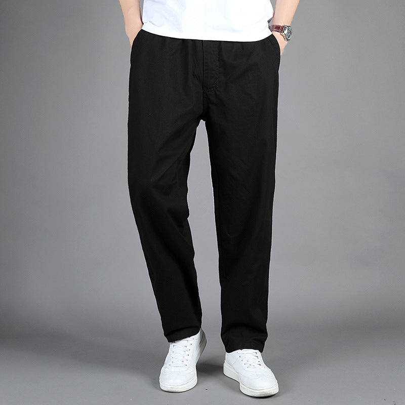 Men's Cotton Casual Long Pants