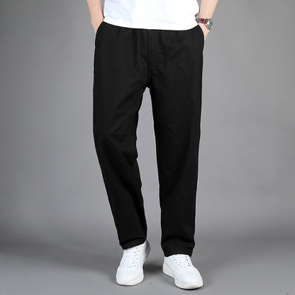 Men's Cotton Casual Long Pants