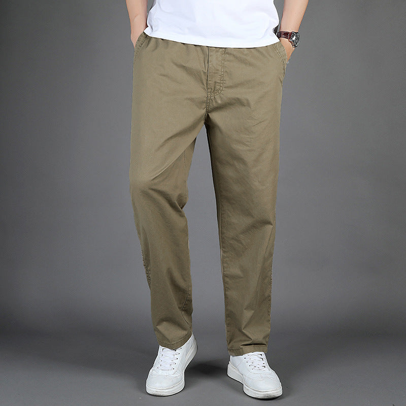 Men's Cotton Casual Long Pants