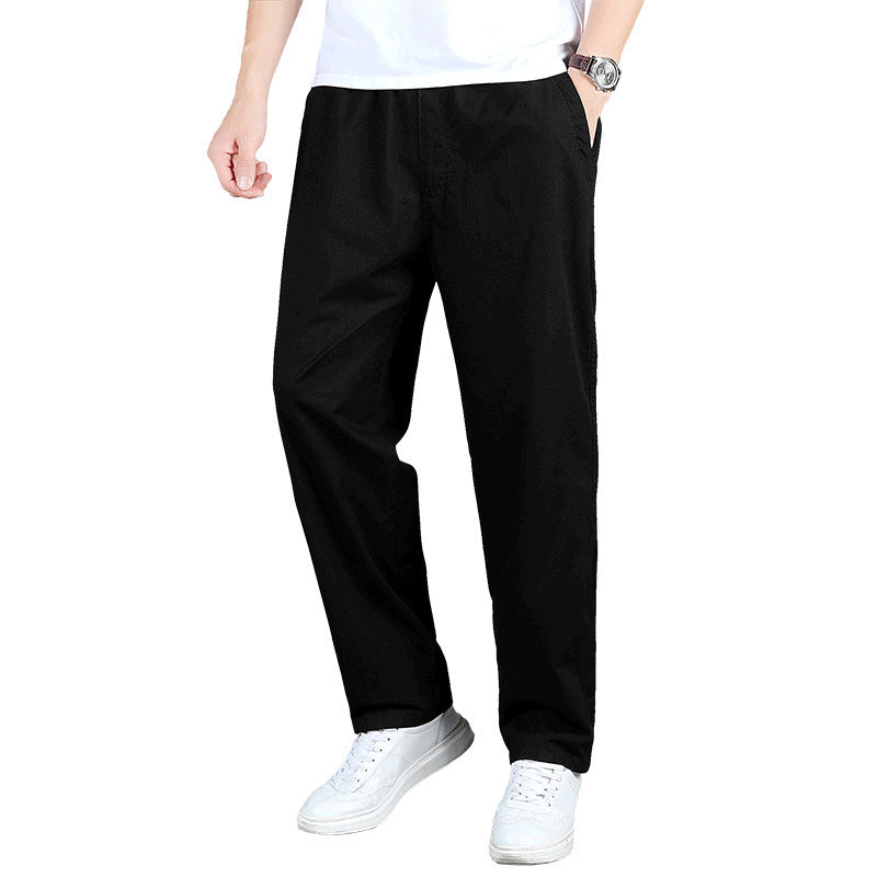 Men's Cotton Casual Long Pants
