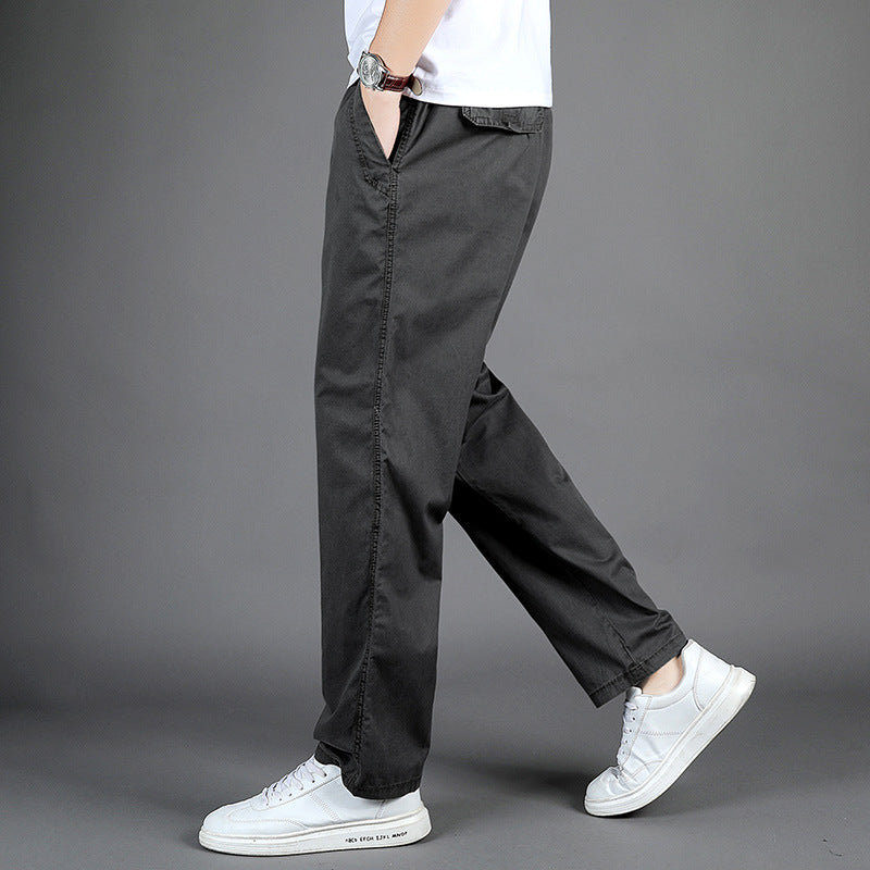 Men's Cotton Casual Long Pants