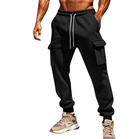 Men's Casual Loose Straight Athletic Pants