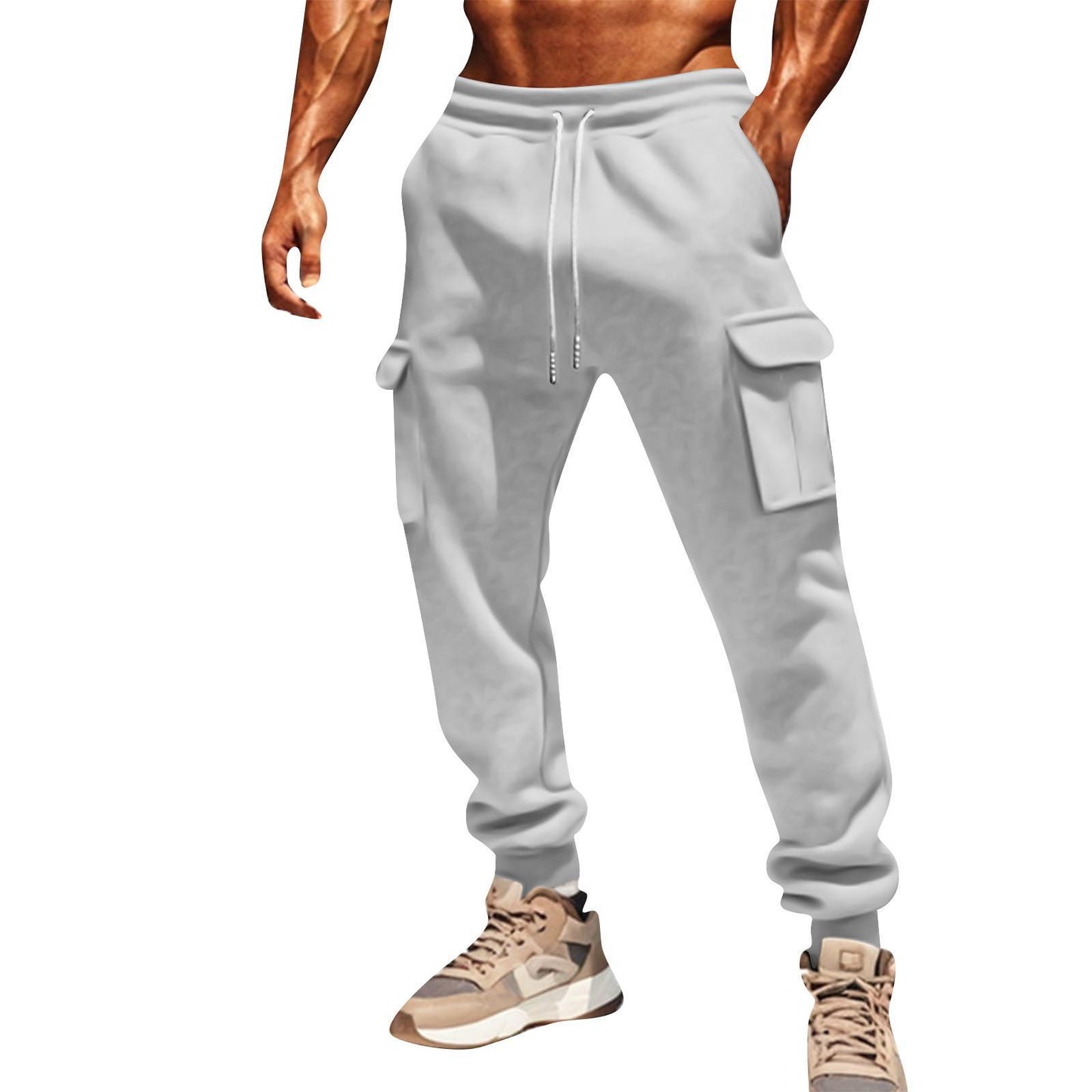 Men's Casual Loose Straight Athletic Pants