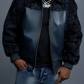 Men's Faux Fur Leather Jacket