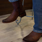 🔥New arrivals🔥Hand-woven leather zip-up cowboy boots