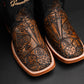 Handmade 3D Embroidered Western Cowboy Boots