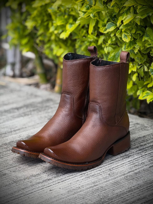 Men's Narrow Square Toe Western Cowboy Boots