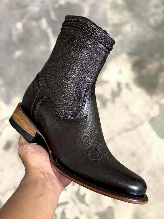 Men's Pointed Toe Western Cowboy Boots