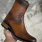 Men's Pointed Toe Western Cowboy Boots