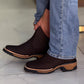 Men's Square Toe Durable Cowboy Boots