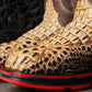 Desert Two-Tone Caiman Neck Boots