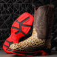 Desert Two-Tone Caiman Neck Boots