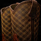 Men's Cognac Ostrich Boots