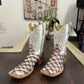 Men's Wide Square Toe Exotic Cowboy Boots