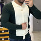 Men's Lapel Pullover Knitted Top