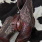Men's Crocodile Embroidered Cowboy Boots