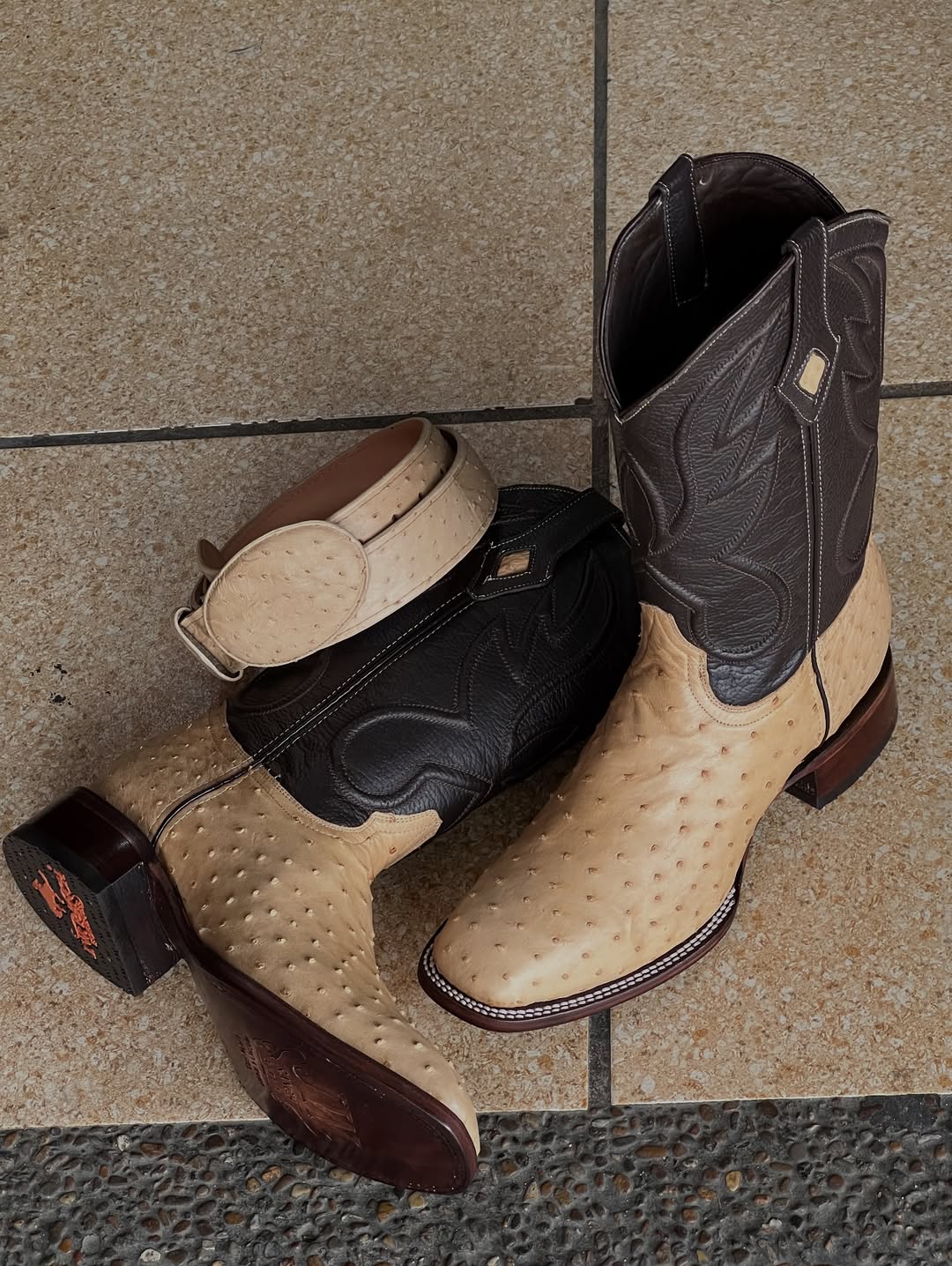 Men's Narrow Square Toe Cowboy Boots
